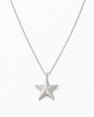 Star Necklace — close-up front view