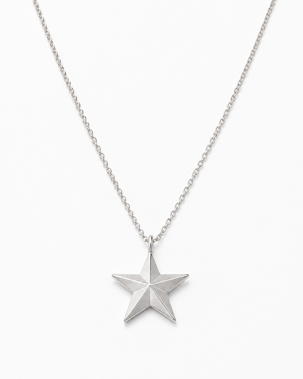Star Necklace — close-up front view