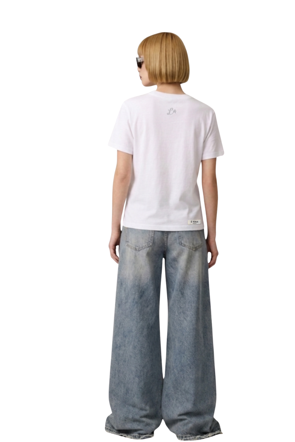 LEGÉRIOS T-shirt SUPIMA® brodé — White