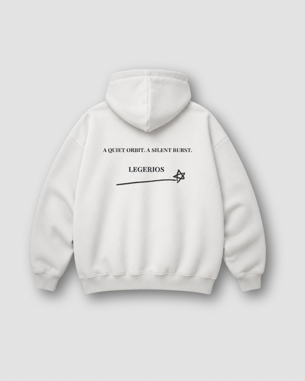 LEGÉRIOS ヘビーウェイト ジップフーディー — White