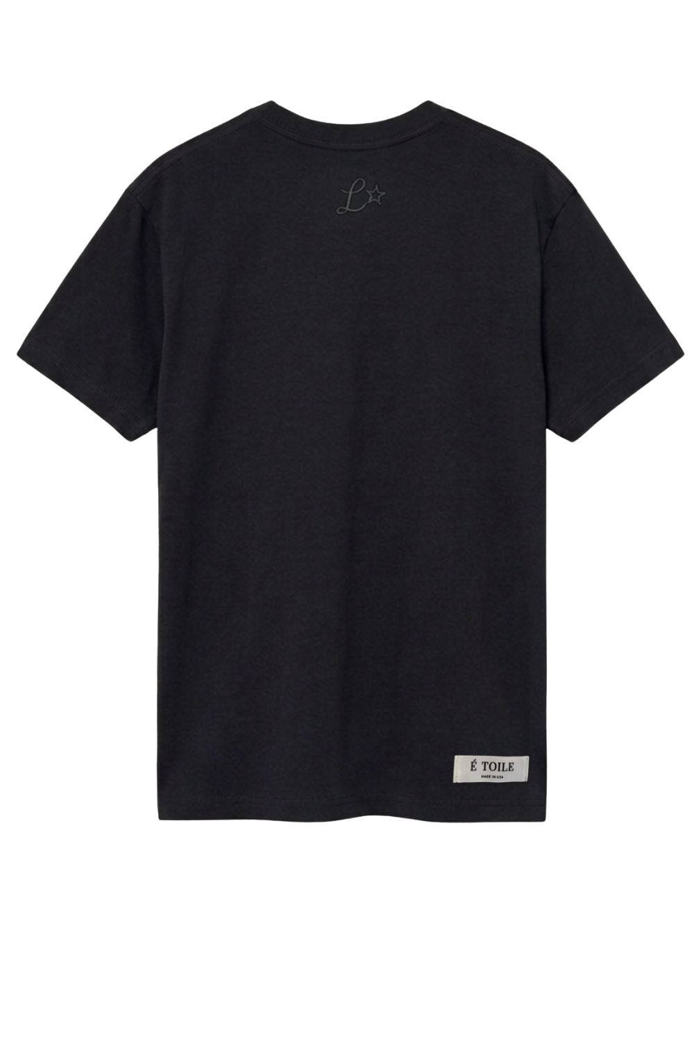 LEGÉRIOS T-shirt SUPIMA® brodé — Black