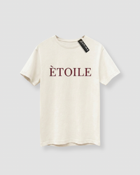 LEGÉRIOS SUPIMA® 刺繍Tシャツ — Beige