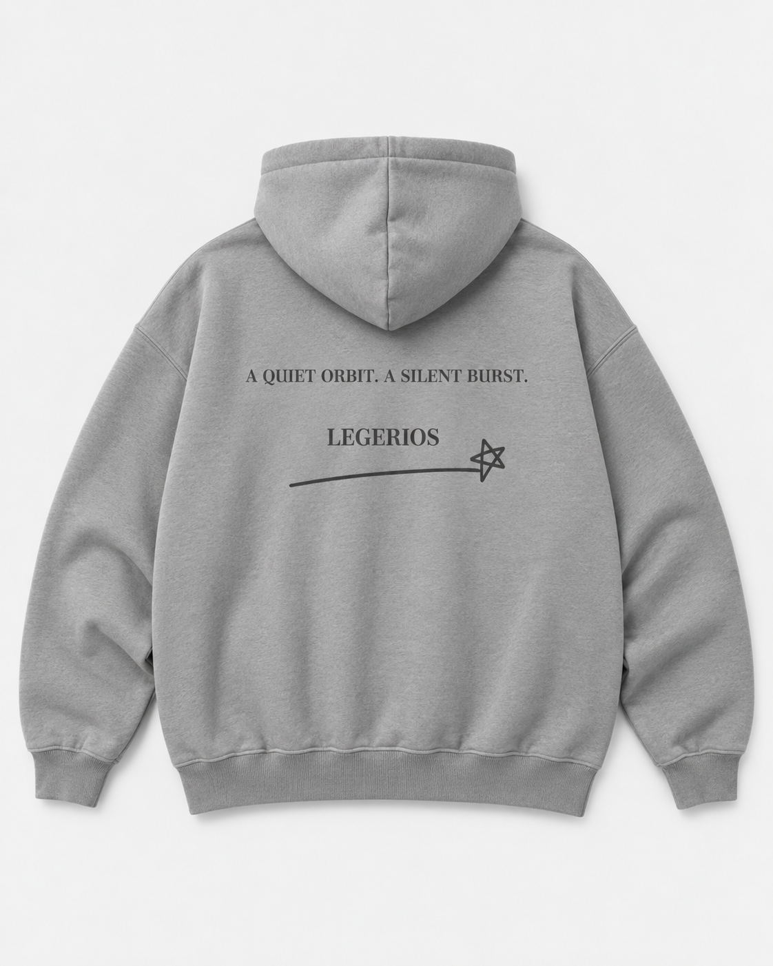 LEGÉRIOS ヘビーウェイト ジップフーディー — Grey