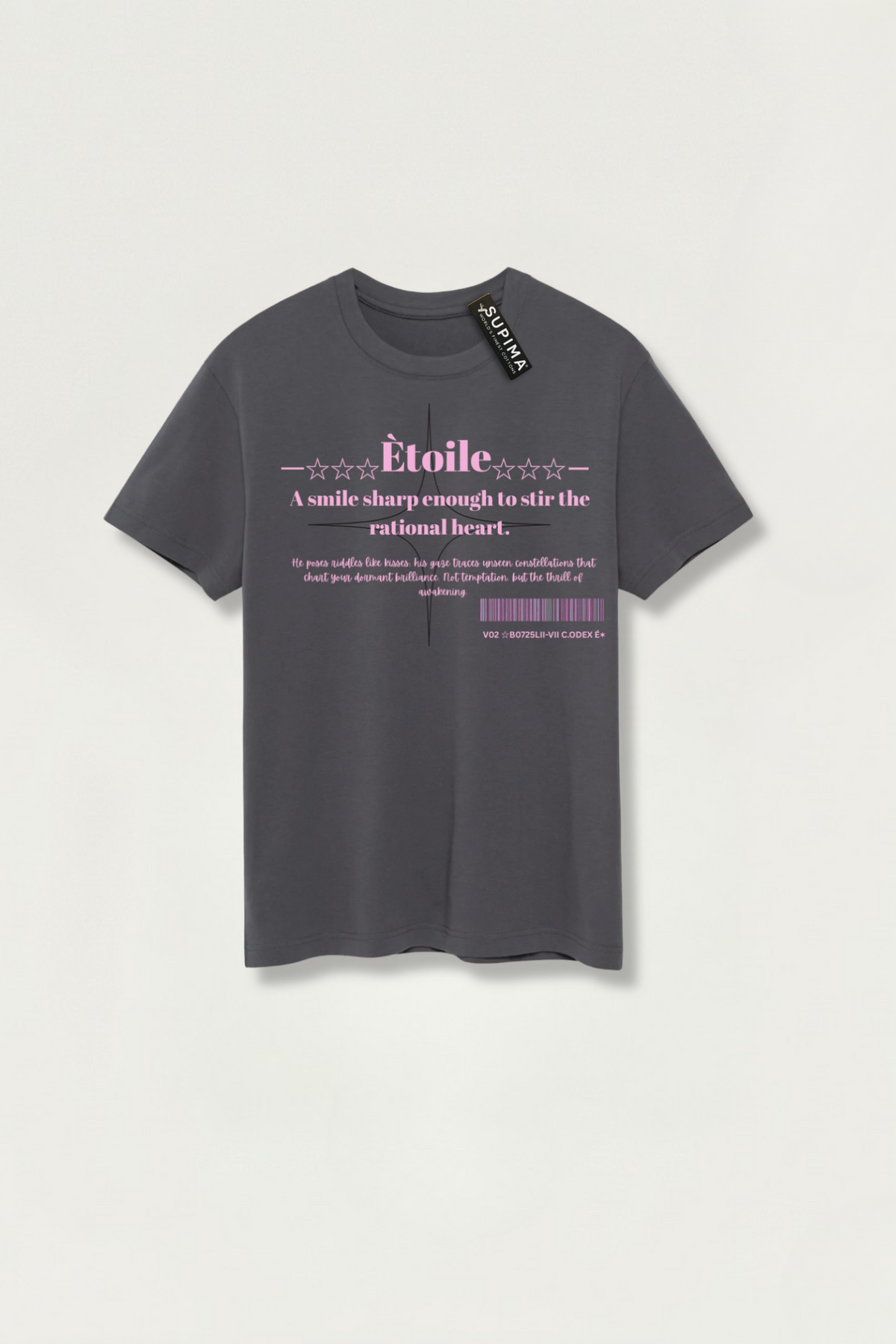 VERSÉRIOS SUPIMA® Midweight Tee — Grey