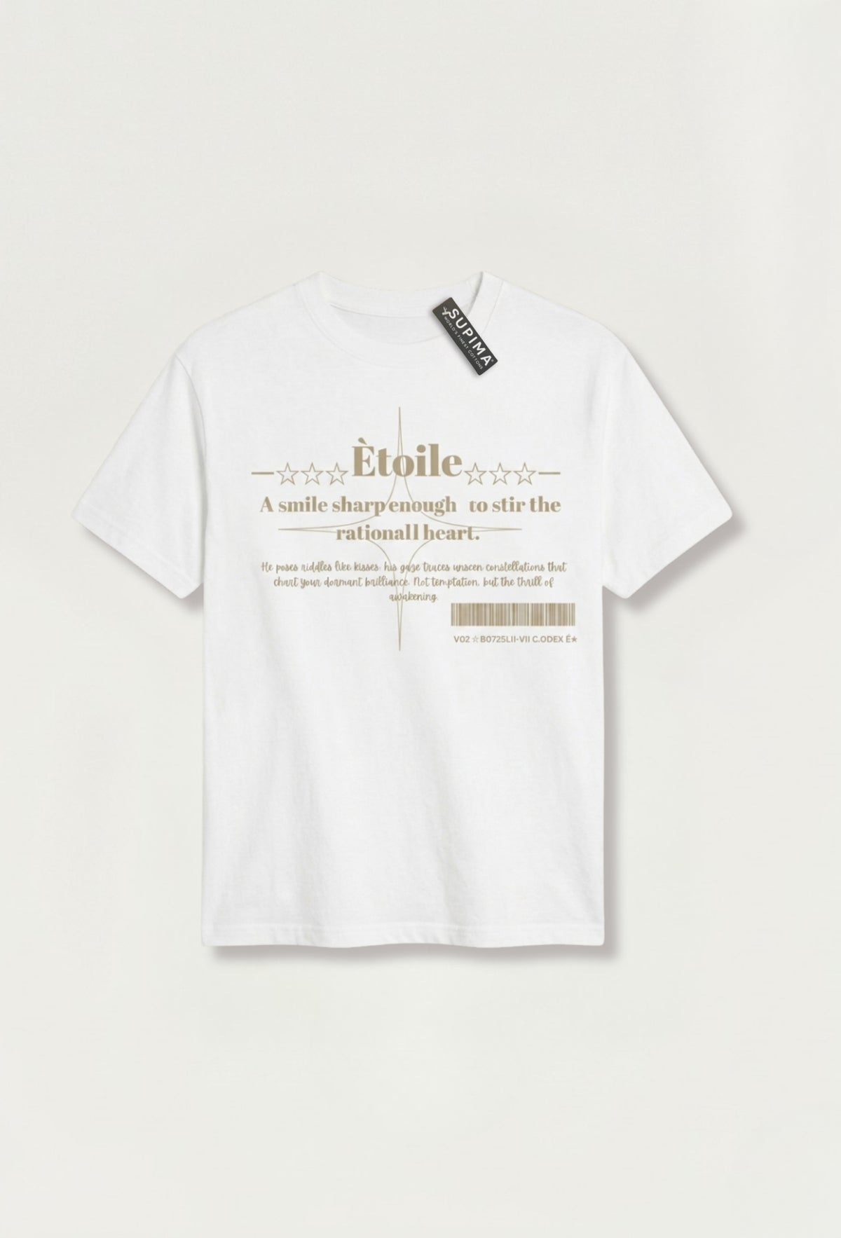 VESÉRIOS T-shirt SUPIMA® midweight — White