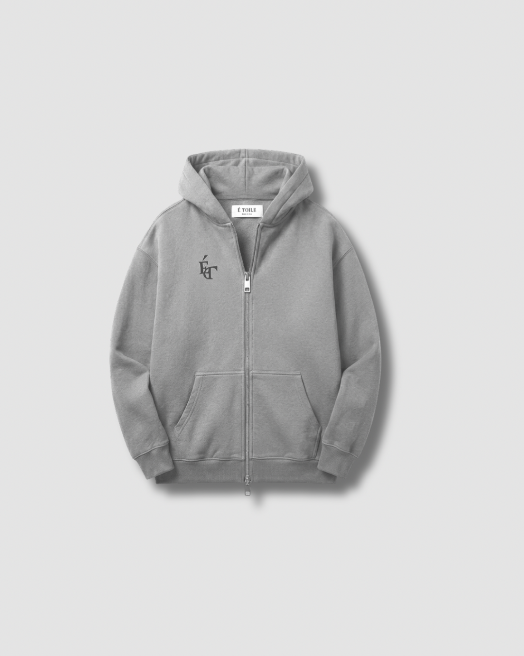 LEGÉRIOS ヘビーウェイト ジップフーディー — Grey
