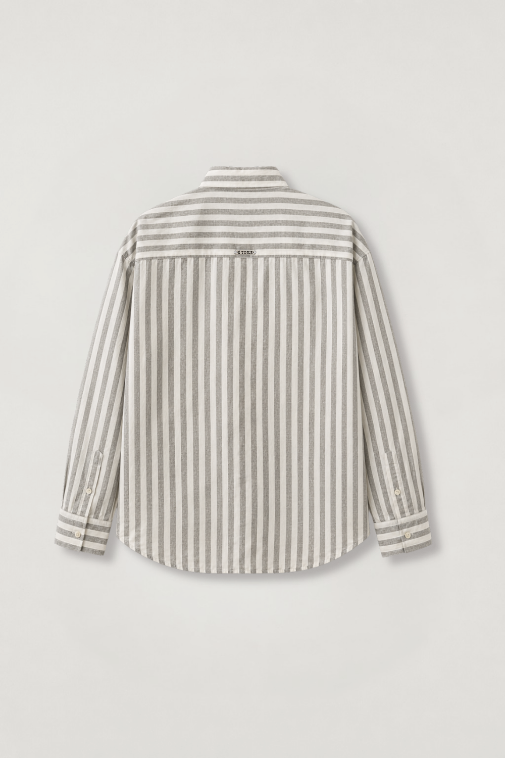 LINEN STRIPE SHIRT