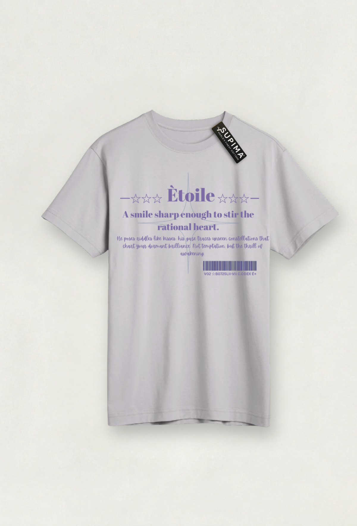 VERSÉRIOS SUPIMA® Midweight Tee — Mashroom