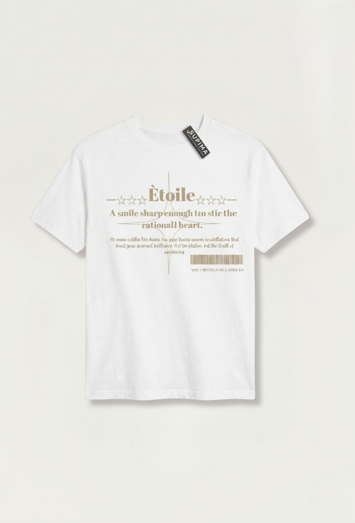 VERSÉRIOS SUPIMA® Midweight Tee — White