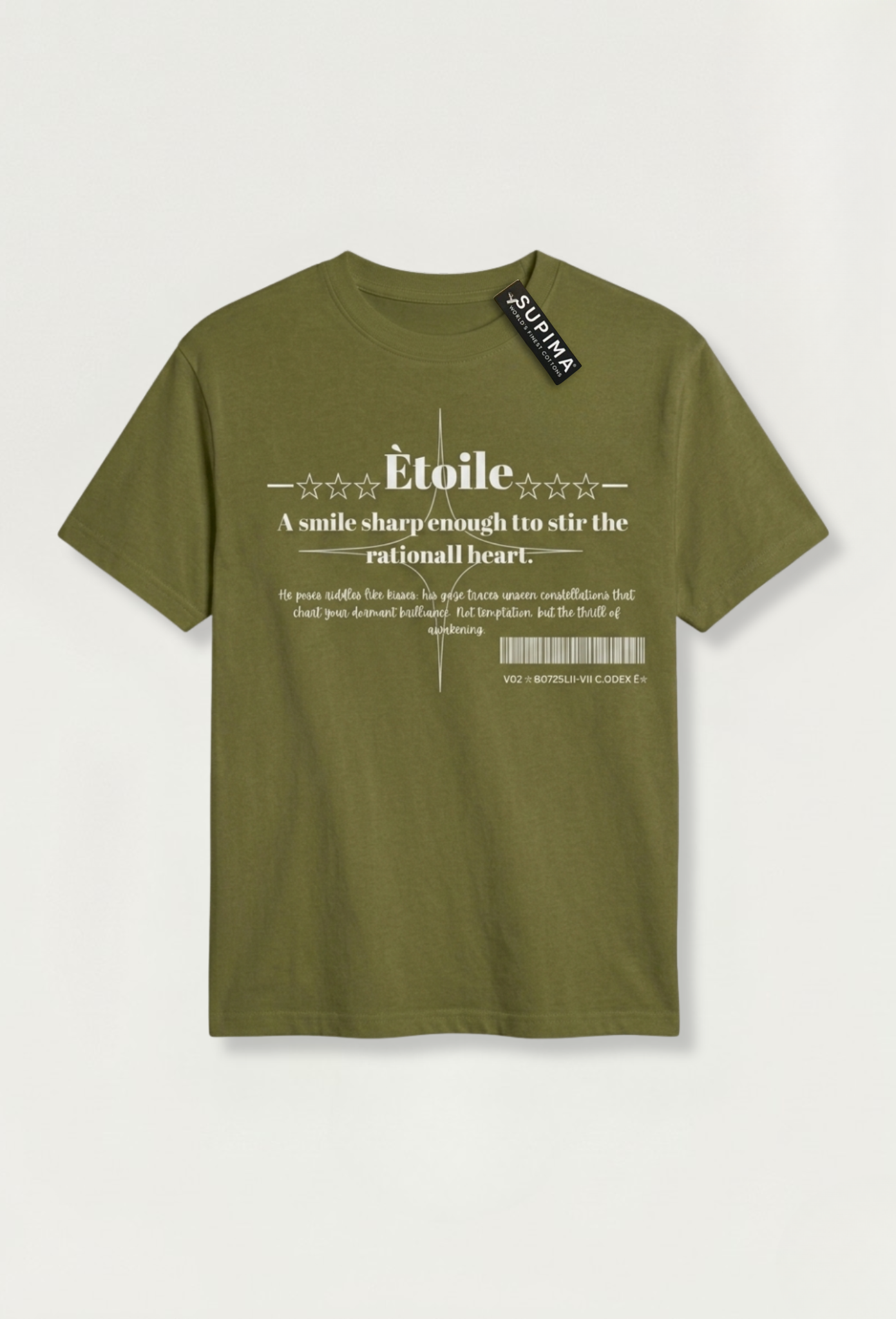 VERSÉRIOS SUPIMA® Midweight Tee — Olive