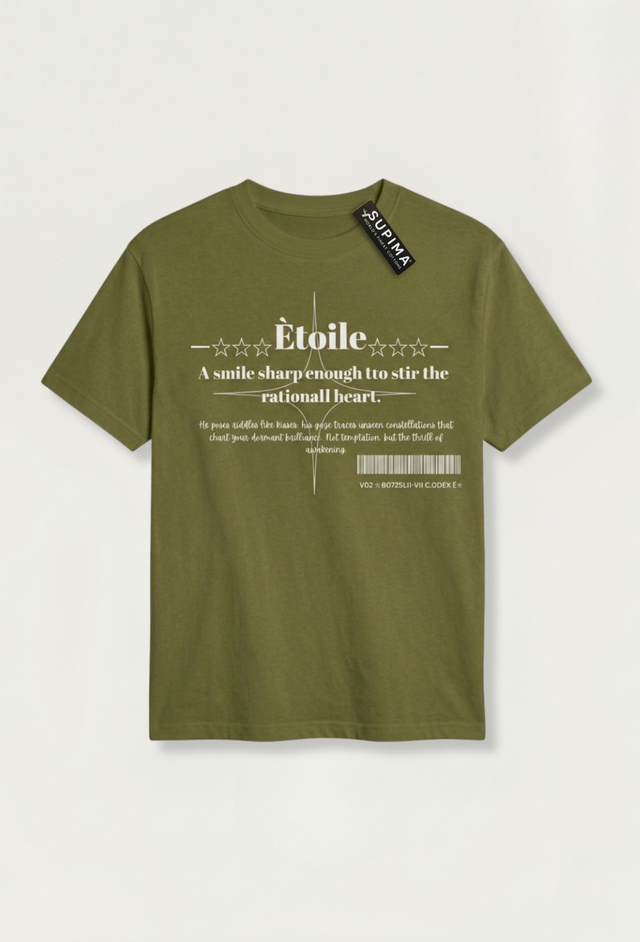 VERSÉRIOS — T-shirt mi-lourde 100 % SUPIMA®